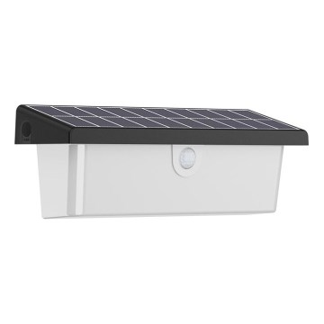 Prezent 65282 - Ηλιακό φωτιστικό τοίχου LED με αισθητήρα ALEA LED/8W/3,7V IP65 2220 mAh