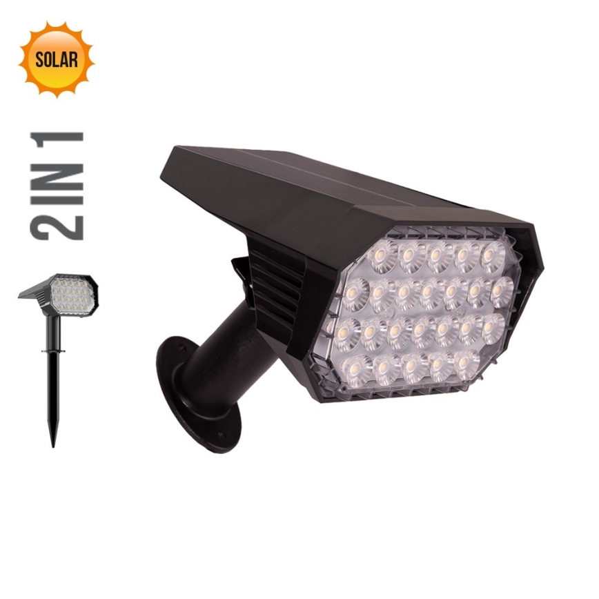 Prezent 65285 - Ηλιακό φωτιστικό LED 2σε1 FOLD LED/4,8W/3,7V IP65 1200 mAh