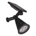 Prezent 65286 - Ηλιακό φωτιστικό LED 2 σε 1 LION LED/2W/3,7V IP44 2220 mAh