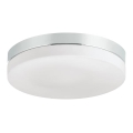 Prezent 67109 - Οροφιαίο φωτιστικό μπάνιου PILLS 1xE27/60W/230V IP44 γυαλιστερό χρώμιο