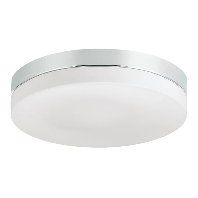 Prezent 67109 - Φωτιστικό οροφής μπάνιου PILLS 1xE27/60W/230V IP44 γυαλιστερό χρώμιο