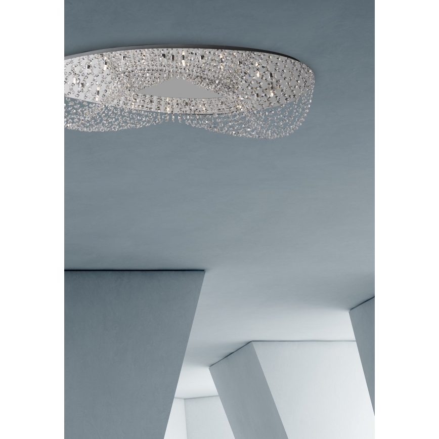 Prezent 69048 - ELIPTHON Συνδεδεμένο φως οροφής 12xG9/33W/230V