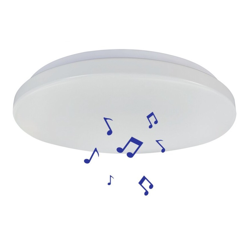 Prezent 70013 - LED RGB dimmable φωτιστικό οροφής με ηχείο BLISS LED/72W/230V 3000-6500K + τηλεχειριστήριο