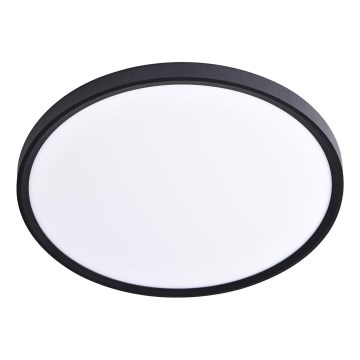 Prezent 70328 - LED Dimmable φωτιστικό οροφής TRIMO LED/40W/230V 3000-6000K διάμετρος 50 cm μαύρο