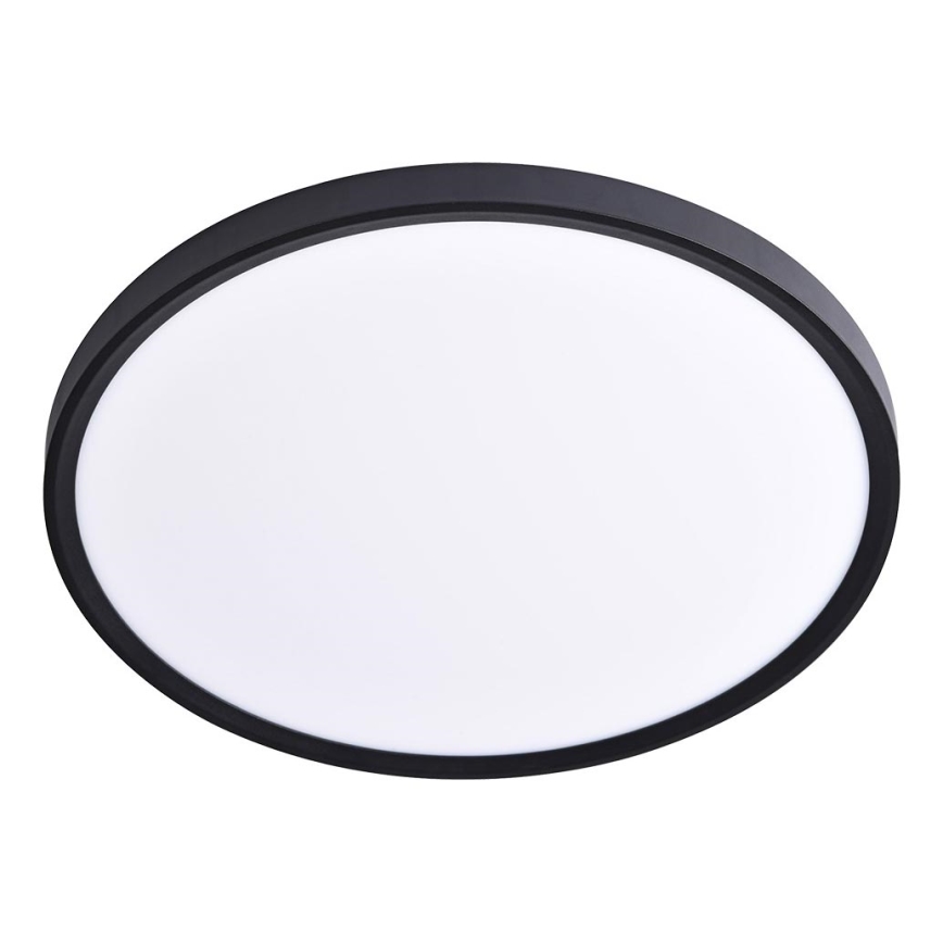 Prezent 70328 - LED Dimmable φωτιστικό οροφής TRIMO LED/40W/230V 3000-6000K διάμετρος 50 cm μαύρο
