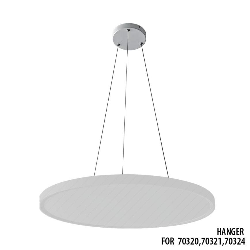Prezent 70331 - Ντίζα για κρέμασμα φωτιστικών TRIMO 15x100 cm λευκό