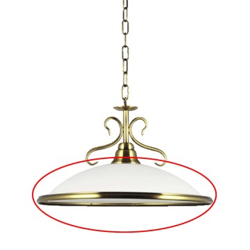 Prezent 75351 - Ανταλλακτικό γυαλί για πολυέλαιο VIOLA E27