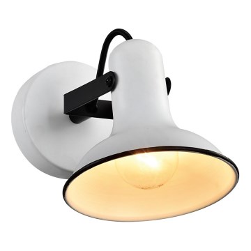 Prezent 75473 - Σποτ τοίχου ANDORA 1xE14/40W/230V λευκό