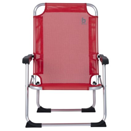 Πτυσσόμενη καρέκλα για κάμπινγκ, κόκκινη