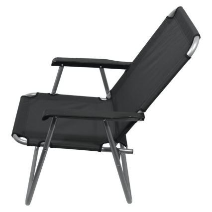 Πτυσσόμενη καρέκλα για κάμπινγκ, γκρι