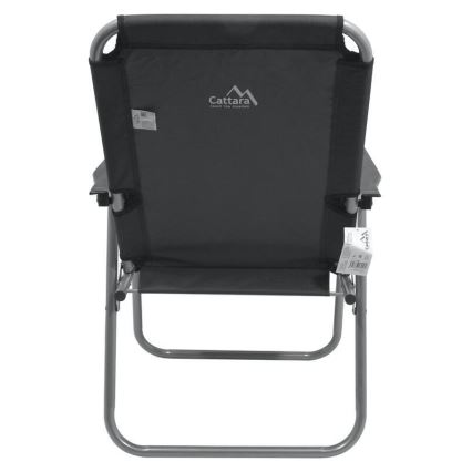 Πτυσσόμενη καρέκλα για κάμπινγκ, γκρι