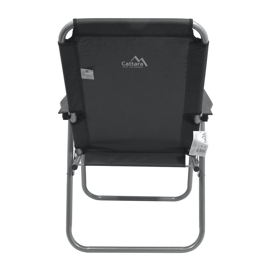 Πτυσσόμενη καρέκλα για κάμπινγκ, γκρι