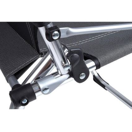 Πτυσσόμενη καρέκλα για κάμπινγκ, γκρι