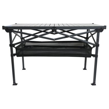 Πτυσσόμενο τραπέζι κάμπινγκ 118x70 cm ανθρακί