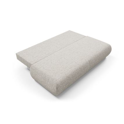 Πτυσσόμενος τριθέσιος καναπές-κρεβάτι με αποθηκευτικό χώρο PRATO μπεζ