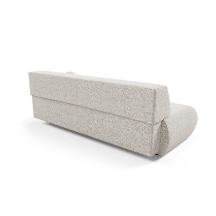 Πτυσσόμενος τριθέσιος καναπές-κρεβάτι με αποθηκευτικό χώρο PRATO μπεζ