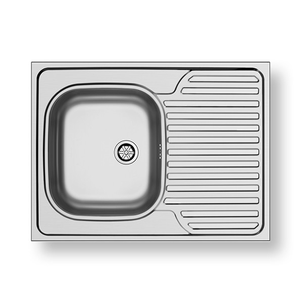 Pyramis 101041501 - Νεροχύτης κουζίνας CORE 80x60 εκ. σατινέ