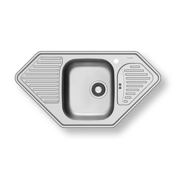 Pyramis 108760801 - Νεροχύτης κουζίνας MEDUSA CORNER 95x50 εκ.