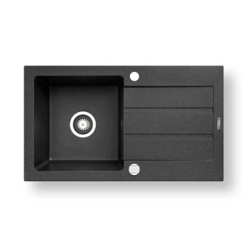 Pyramis 70006801 - Νεροχύτης κουζίνας NEXT 76x44 cm γρανίτης/μαύρο