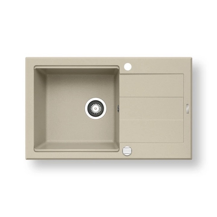 Pyramis 70083601 - Νεροχύτης κουζίνας SPARTA PLUS LUX 78x48 cm γρανίτης/μπεζ