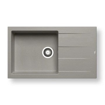 Pyramis 70107211 - Νεροχύτης κουζίνας ATHLOS 86x50 εκ. γρανίτης/γκρι