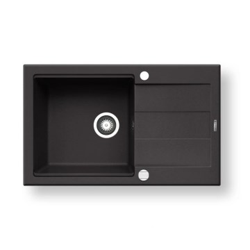 Pyramis 70167101 - Νεροχύτης κουζίνας SPARTA PLUS LUX 78x48 cm γρανίτης/μαύρο