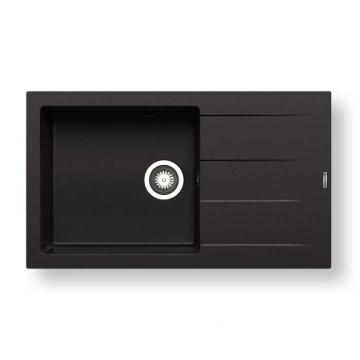 Pyramis 70217801 - Νεροχύτης κουζίνας ATHLOS 86x50 εκ. γρανιτένιος/μαύρο ματ