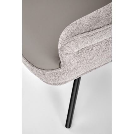 Περιστρεφόμενη καρέκλα τραπεζαρίας FUOCO 1 τεμ. γκρι