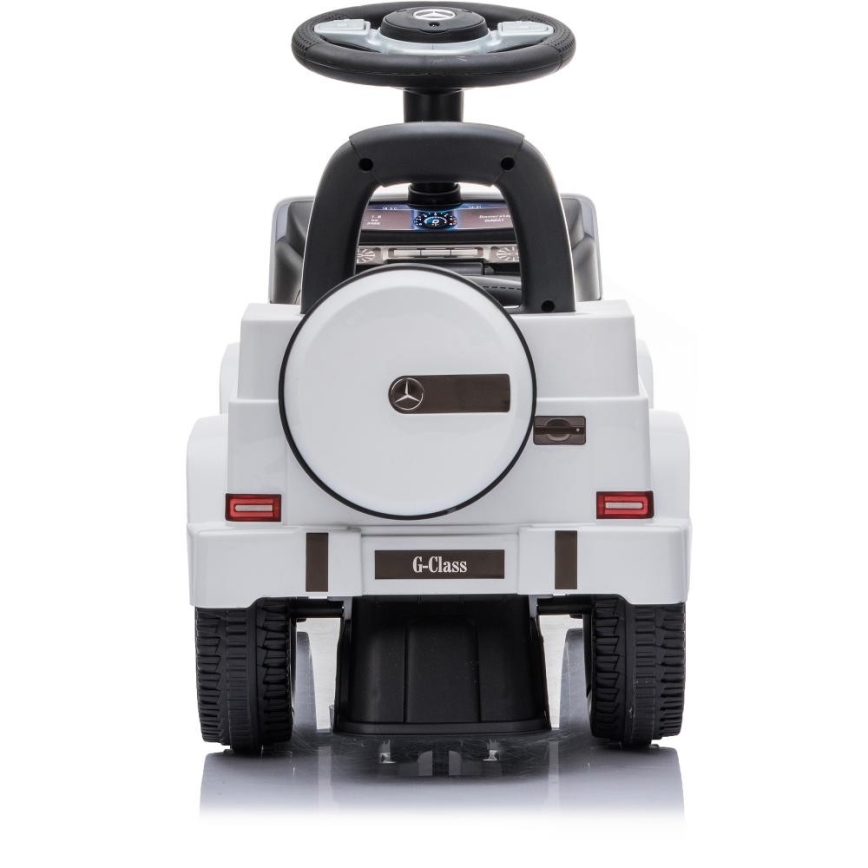 Περπατούρα αυτοκίνητο Mercedes G350d 2xAA λευκό/μαύρο