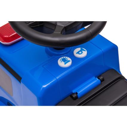 Περπατούρα αυτοκίνητο Mercedes Police car 2xAA μπλε