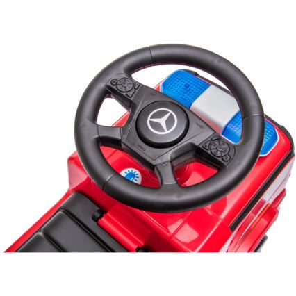 Περπατούρα αυτοκίνητο Mercedes Πυροσβεστικό 2xAA κόκκινο