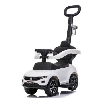 Περπατούρα αυτοκίνητο Volkswagen 3σε1 2xAA λευκό/μαύρο