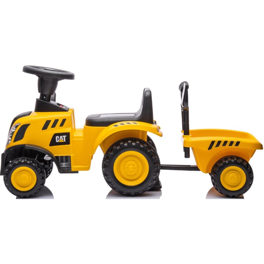 Περπατούρα τρακτέρ CAT 2xAA κίτρινο/μαύρο