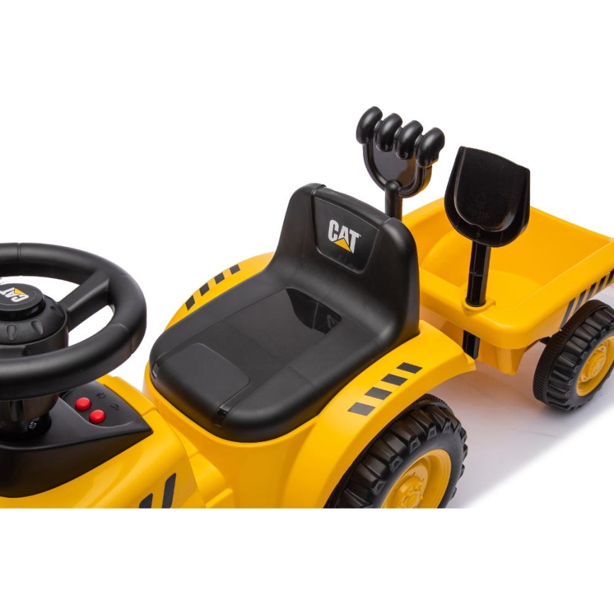 Περπατούρα τρακτέρ CAT 2xAA κίτρινο/μαύρο