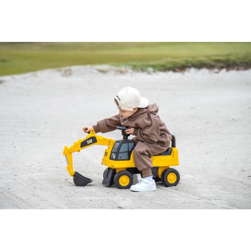 Περπατούρα εκσκαφέας CAT 2xAA κίτρινο/μαύρο