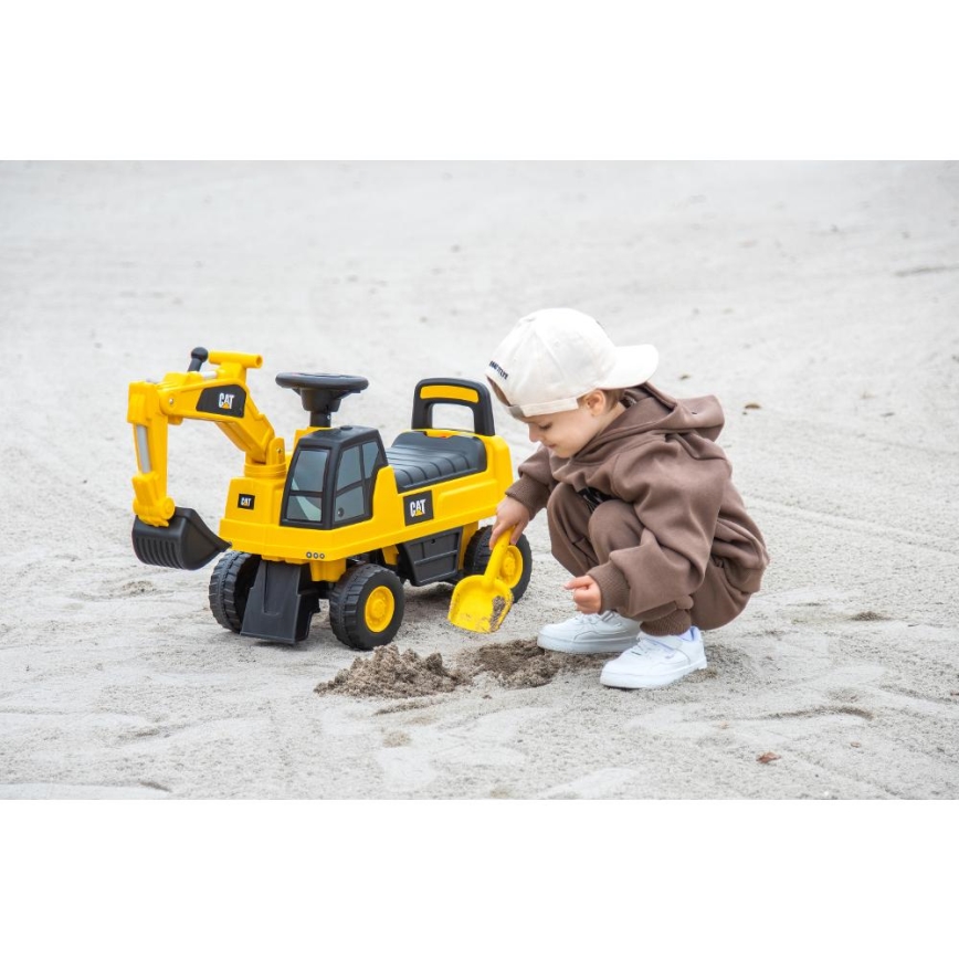 Περπατούρα εκσκαφέας CAT 2xAA κίτρινο/μαύρο