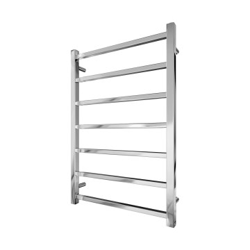 Πετσετοκρεμάστρα-καλοριφέρ για μπάνιο INOX TOKIO 161W/230V 77x53 cm ανοξείδωτο ατσάλι/γυαλιστερό χρώμιο