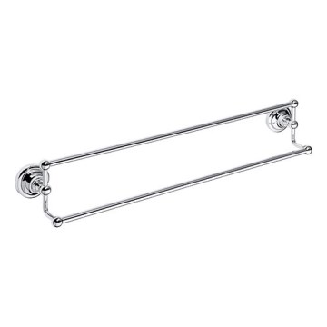 Πετσετοθήκη 66,5x12,5 cm ασημί