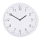 Ρολόι τοίχου Ø 30,8 cm 1xAA λευκό