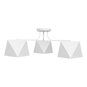 Πολύφωτο ADAMANT 3xE27/15W/230V λευκό
