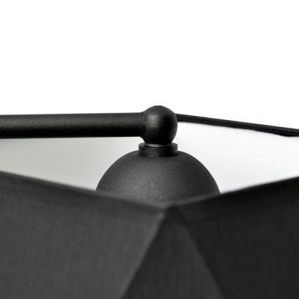 Πολύφωτο ADAMANT 3xE27/15W/230V μαύρο