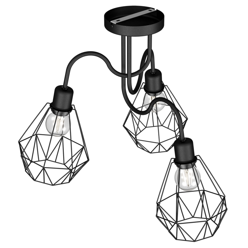 Πολύφωτο απλίκα BERGEN 3xE27/60W/230V