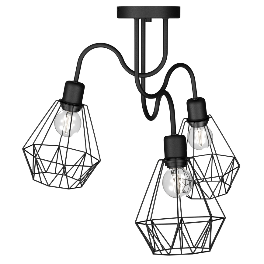 Πολύφωτο απλίκα BERGEN 3xE27/60W/230V