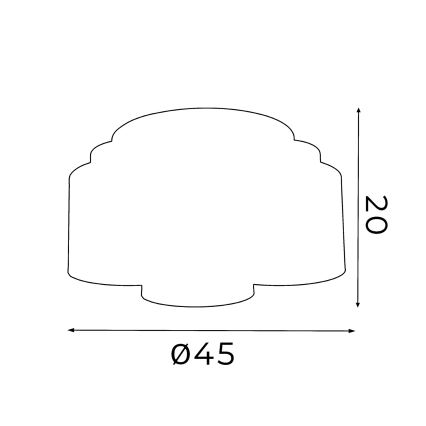Πολύφωτο απλίκα FRODI 3xE27/60W/230V μαύρο