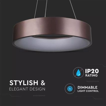 Πολύφωτο dimmer LED σε σχοινί 1xLED/30W/230V
