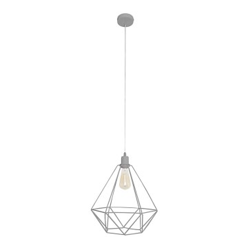 Πολύφωτο KARO LARGE 1xE27/15W/230V γκρι