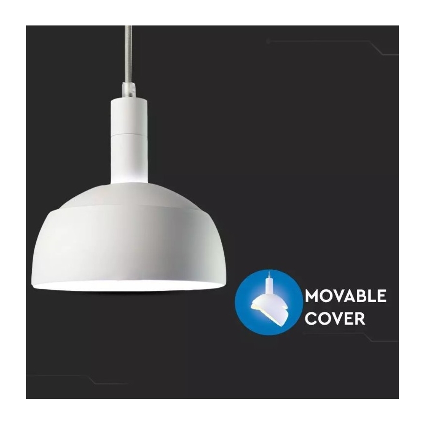 Πολύφωτο κρεμαστό 1xE14/60W/230V λευκό