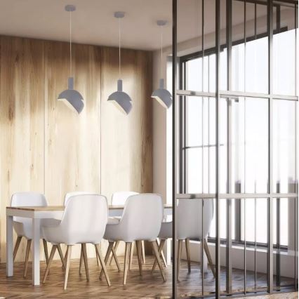 Πολύφωτο κρεμαστό 1xE14/60W/230V γκρι