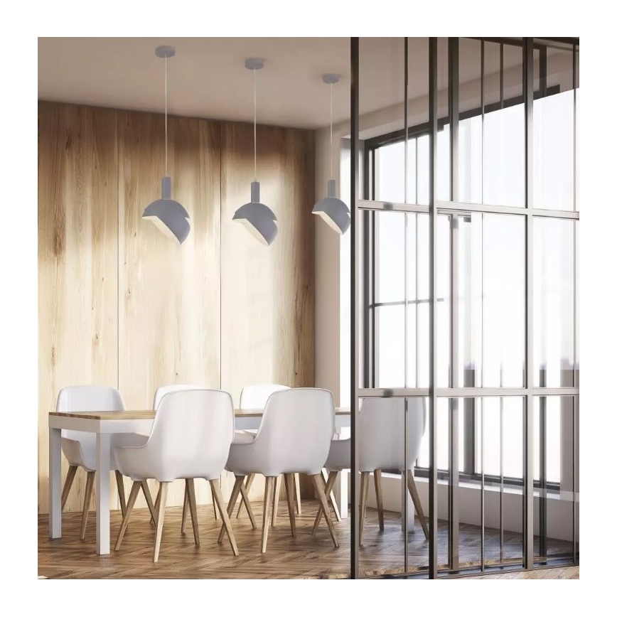 Πολύφωτο κρεμαστό 1xE14/60W/230V γκρι