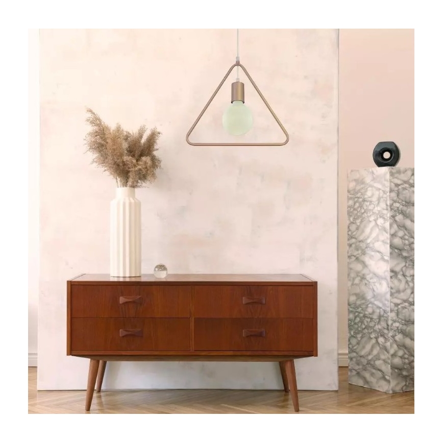 Πολύφωτο κρεμαστό 1xE27/60W/230V τρίγωνο